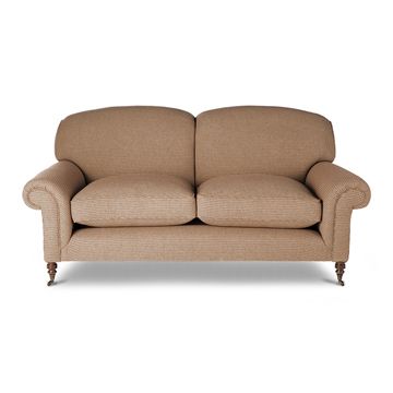 Bloomsbury 2.5 Seater Sofa in Argyll Check - Ember Red