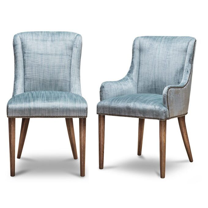 Calypso dining chairs in Como - Teal